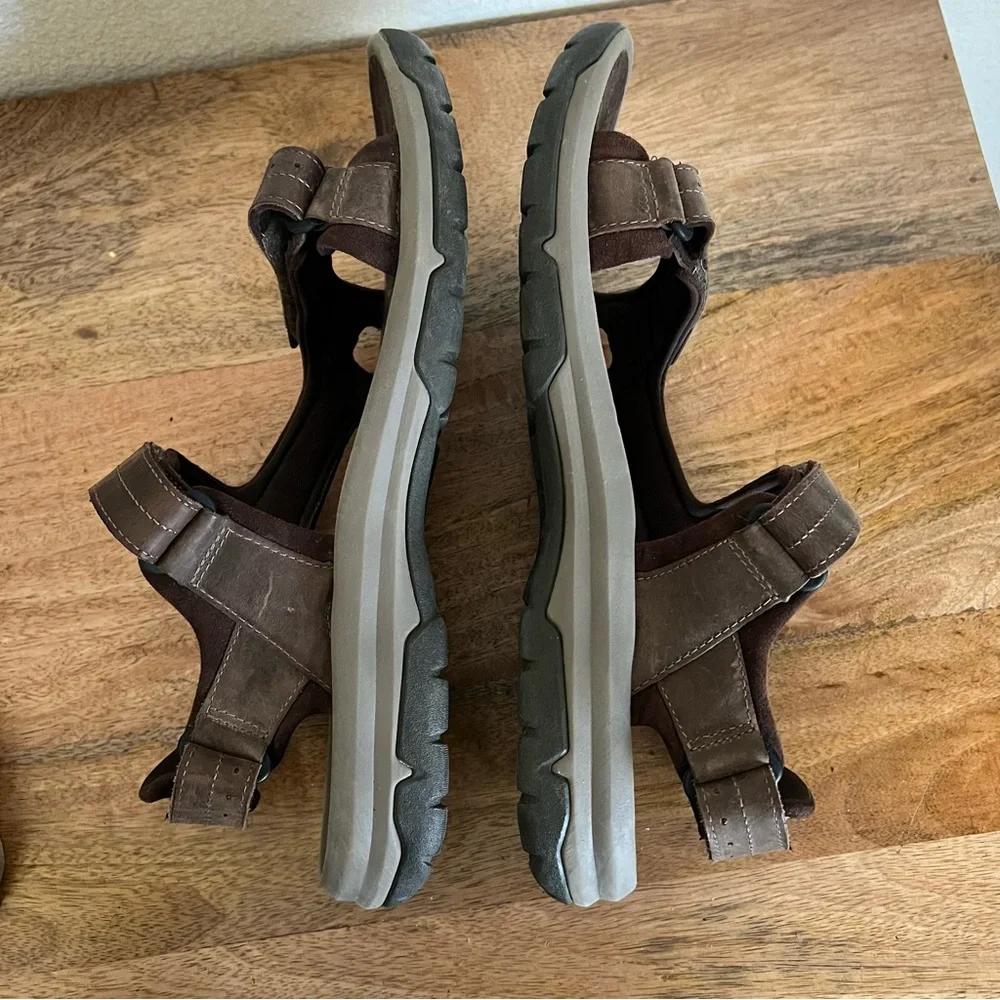 Teva Langdon River Dark Brown Sandal Size 14